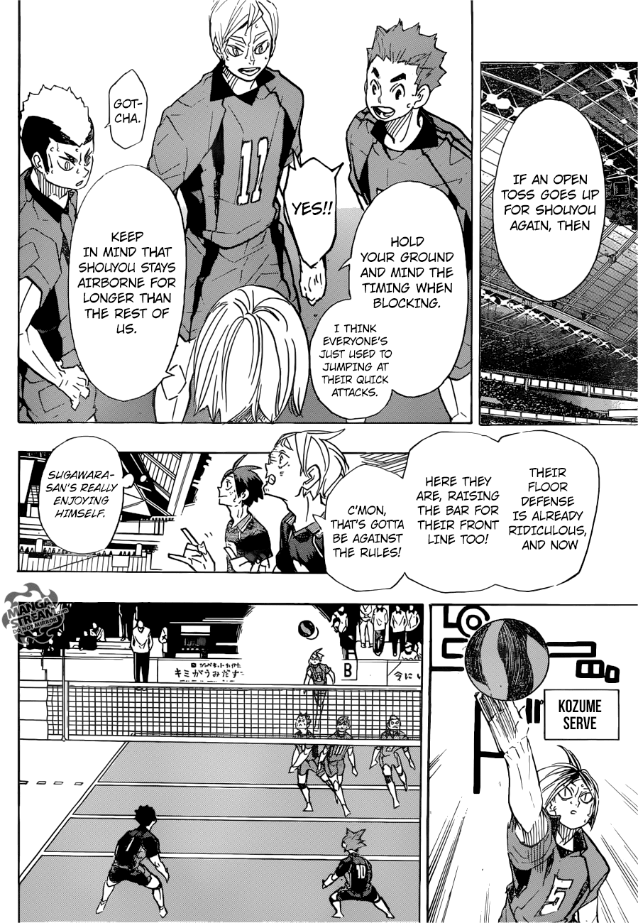 Haikyuu!!, Chapter 316 image 04
